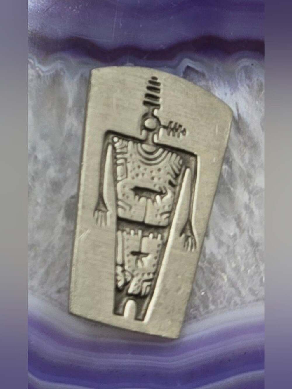 Urban Fetishes Vintage Brooch Possibly Pewter 1½" X 1"